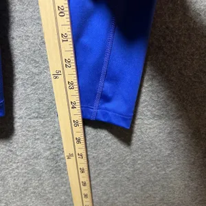 Adidas AEROREADY Royal Blue High Waisted Training Leggings Small thumbnail 3