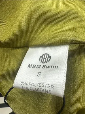 MBM SWIM Aspire One Piece Olive S NWT thumbnail 6