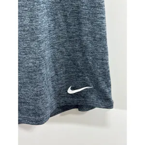 Nike Dri-FIT Training Top Dark Gray Space Dye Heather Women Large Outdoor Casual thumbnail 2