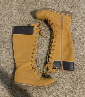 Union Bay Tall Lace Up Boots thumbnail 1