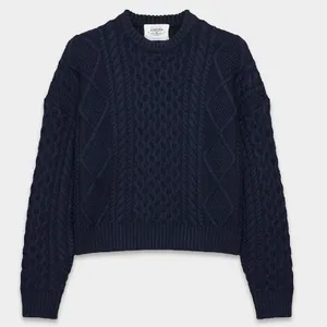 Aritzia - Heritage Knit Merino Wool Crew Hi-Hip Sweater thumbnail 5