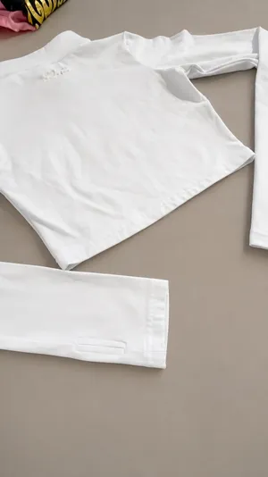 Vitality / Balance Athletica white cropped quarter zip 🤍 thumbnail 4