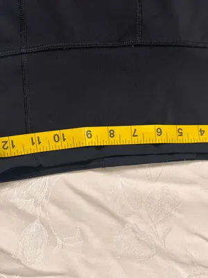 lululemon athletica Black Capri Leggings with Laser-Cut Hem thumbnail 7