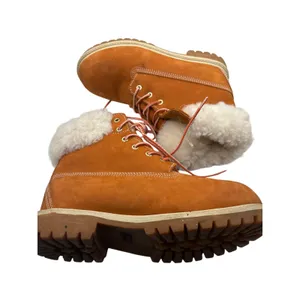 Life Outdoors Brown Leather Faux Fur Lace Up Winter Boots Women’s 7.5 Winter thumbnail 6