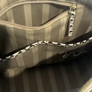 Brahmin Vivian Onyx Java Snake Leather Dome Satchel Bag Rare thumbnail 8