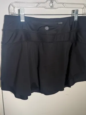 Athleta Black Women's Active Skort - Classic Performance Skorts Medium thumbnail 4