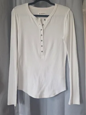 We The Free Jamie Henley from Free People Ivory Top L thumbnail 1
