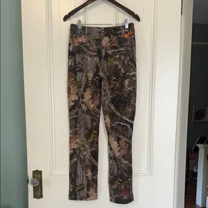 Green and Brown Cargo Pants with Camouflage Design thumbnail 10