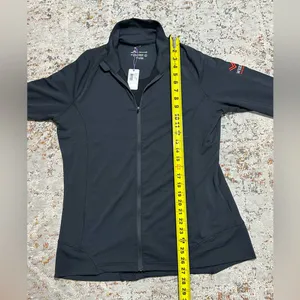 Peter Millar fitted Golf Jacket black size XL full zip NEW thumbnail 4