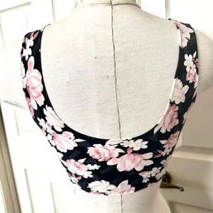 PINK - Victoria's Secret floral bralette thumbnail 3