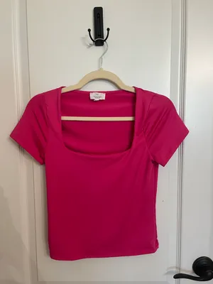 Pink Seamless Top Size XS thumbnail 2