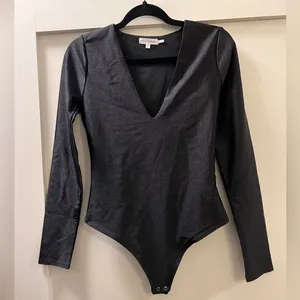 NWOT Good American Black Bodysuit thumbnail 2