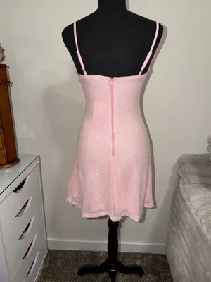 Brand New Windsor Sweatheart A-line Sequin Mini Dress Size Medium thumbnail 2
