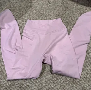 437 High-Waist Pink Women's Leggings - Comfortable Everyday Stretch thumbnail 1