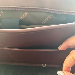 ECOSUSI PU Detachable Bow Big Briefcase Red thumbnail 9