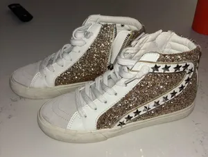 Vintage Havana Studded High Top Sneakers thumbnail 1