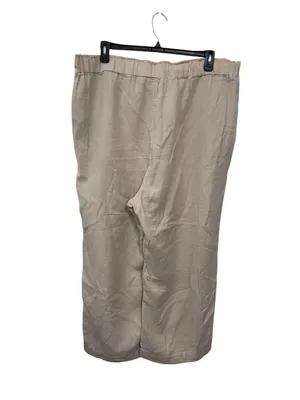 GAP Casual Beige Wide-Leg Pants 💯 COTTON thumbnail 4