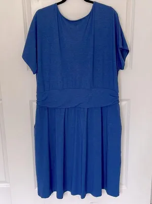 Betabrand Canopy Dress Seaglass Blue 2X thumbnail 3