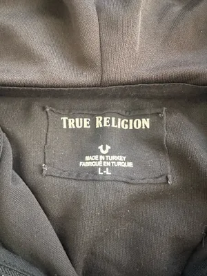 True Religion Men’s Hoodie jacket size large thumbnail 4