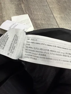 Abercrombie Black Leather Pants thumbnail 14