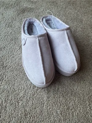 Fireside by Dearfoams Shearling Platform Slippers 8 thumbnail 2