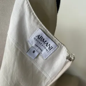 Armani Collezioni Light Beige Knee Length Sleeveless Sheath Dress Career thumbnail 5