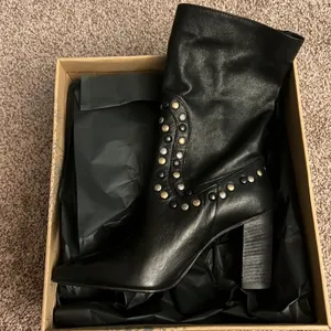 Free People Dakota Studded Western Boot Size 6.5 thumbnail 4