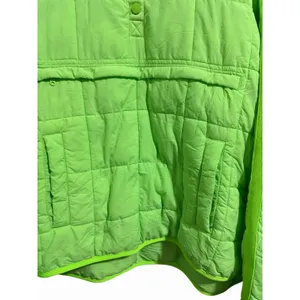 Free People Movement Pippa Packable Pullover Puffer Neon Lime Glow Women's Large thumbnail 10