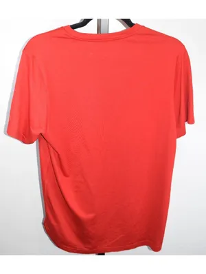 Adidas Creator Tee Kansas Jayhawks Shirt Medium Red Blue Team Logo Crew thumbnail 2