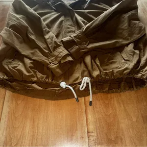 Old Navy Tan‎ Jacket with Snap Buttons and Zipper thumbnail 3