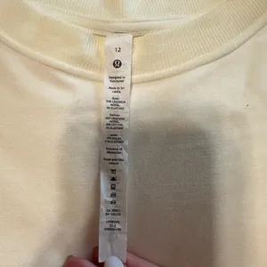 Lululemon Modal Fleece Pullover in Lemon Sorbet thumbnail 4