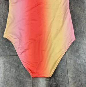 Aerie Coral Stripe One Piece Swimsuit thumbnail 8