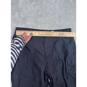 columbia pants womens cropped hiking cargo nylon pants black medium‎ thumbnail 7
