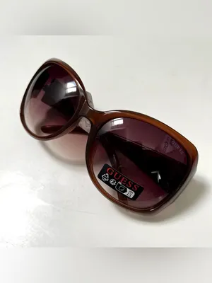 New Original GUESS Butterfly Sunglasses GO00069 Acetate Brown Rhinestones thumbnail 6
