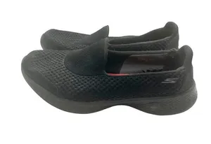 Skechers Size 10 Womens Slip-On Mesh Comfort Shoes Black thumbnail 1