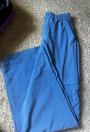 Blue OFFLINE by Aerie Cargo wide leg pants thumbnail 1