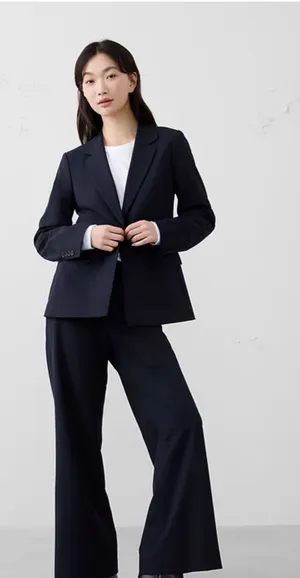 Banana Republic Navy Blazer 0 thumbnail 1