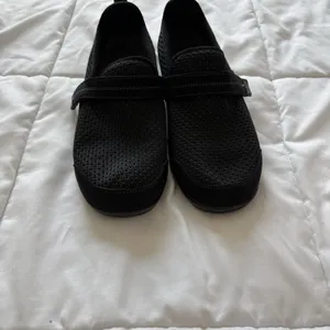 Orthofeet‎ Quincy Slip On Shoes Sneakers Womens 8 Black Comfy Workwear thumbnail 4