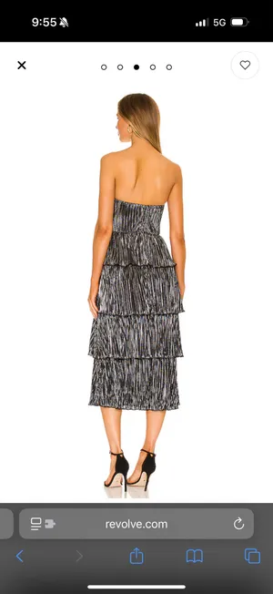 Lovers and friends Mya midi dress thumbnail 2