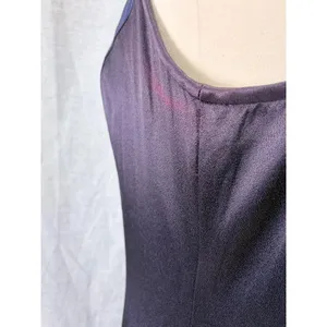 Jessica McClintock Gunne Sax Purple Navy Panel‎ Maxi 13/14 thumbnail 10