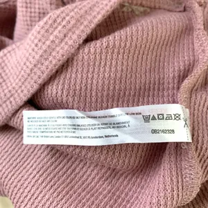 Urban Outfitters Out From Under Cosima Collared Top & Kick Flare Pant SET Mauve thumbnail 14