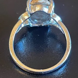 Brown potato gemstone ring size 8.5 thumbnail 4