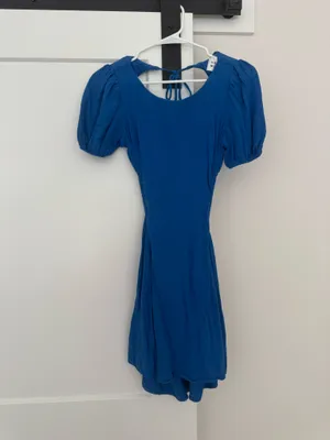Hello Molly Blue Mini Dress thumbnail 3
