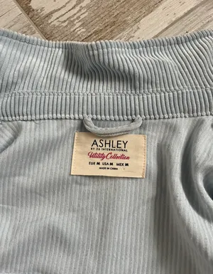 Ashley by 26 International Blue Button Up Top thumbnail 3