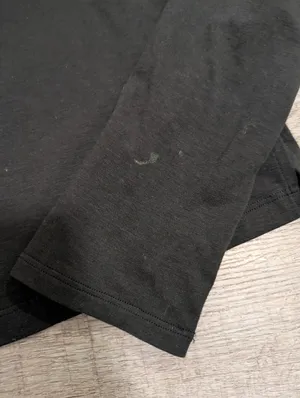 Lululemon Athletica Black Cotton Crewneck Size 2 thumbnail 5