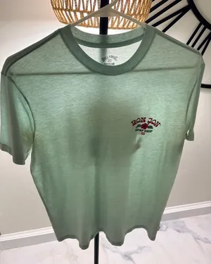 Billabong Mint Green Ron Jon Chest Graphic Short Sleeve Tee thumbnail 1