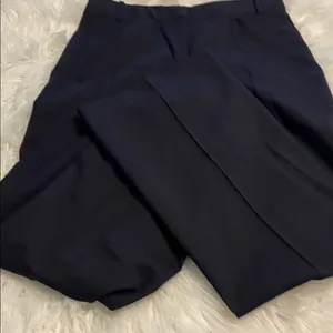 Zara Wool Blend Elegant Black Trousers size M inseam 32” waist 32” brand new thumbnail 7