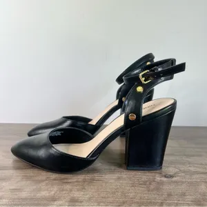 Nine West Women's Sinclairo Heeled Slingback Shoe Size 10 #B1323 thumbnail 4