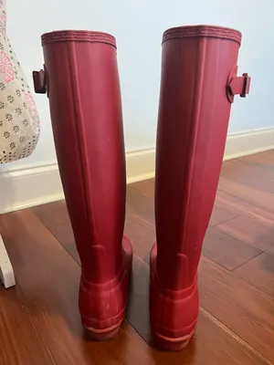 Matt Red  Boots thumbnail 3