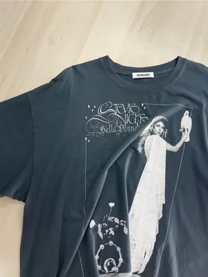 DAYDREAMER oversized graphic tee T-shirt OS Stevie Nicks Bella Donna thumbnail 5
